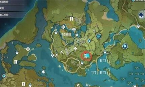 原神手游林中小书图
