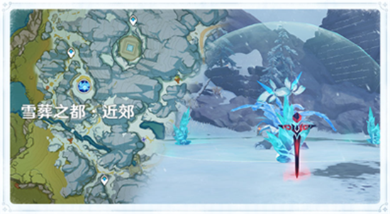 原神霜覆的奇迹之树图