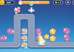 保卫萝卜4太空穿越第五十九关怎么过 通关流程攻略