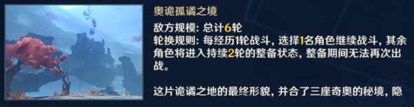 《原神》奥诡孤谲之境试用角色搭配攻略汇总 原神2