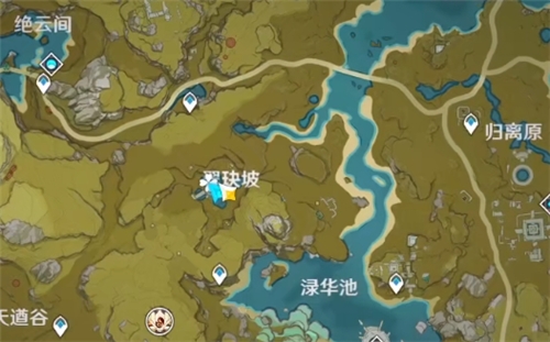 原神大伟丘位置图