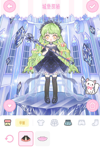 装扮少女城堡探秘图片
