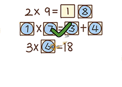 脑洞大大大188关怎么过 拖动下列数字进行计算