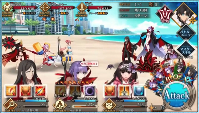 FGO从者夏日庆典配置2