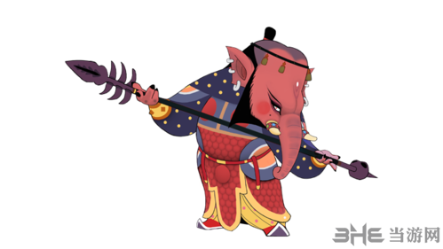 闹闹天宫白象王图片