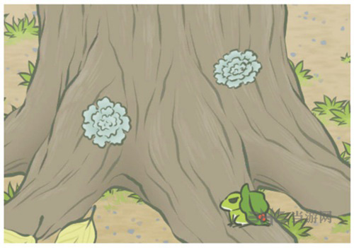 旅行青蛙大树下图片