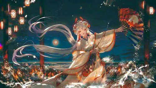 阴阳师冥火姥姥图