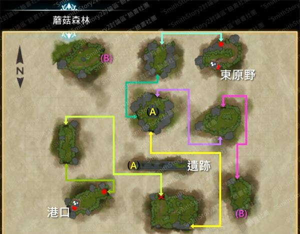 工匠物语2蘑菇森林图