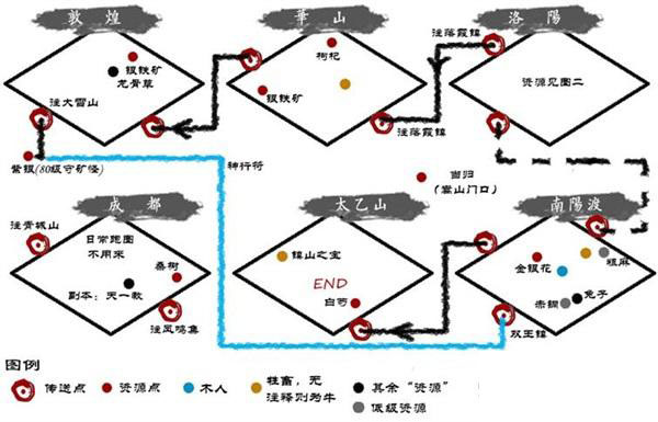 烟雨江湖地图全开图片