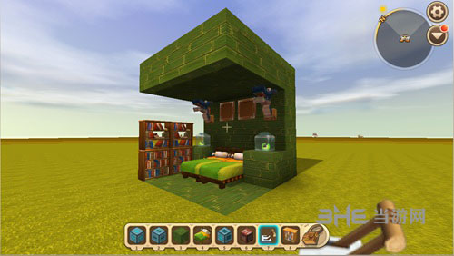 迷你世界滑动生存小屋截图9