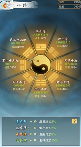 玄元修仙录八卦阵图
