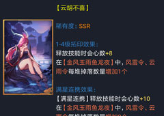神都夜行录云胡不喜怎么样 云胡不喜效果属性介绍