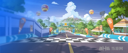 QQ飞车手游1号公路