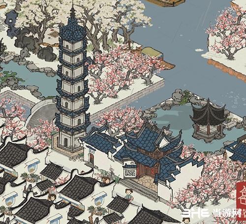 江南百景图巽塔图片