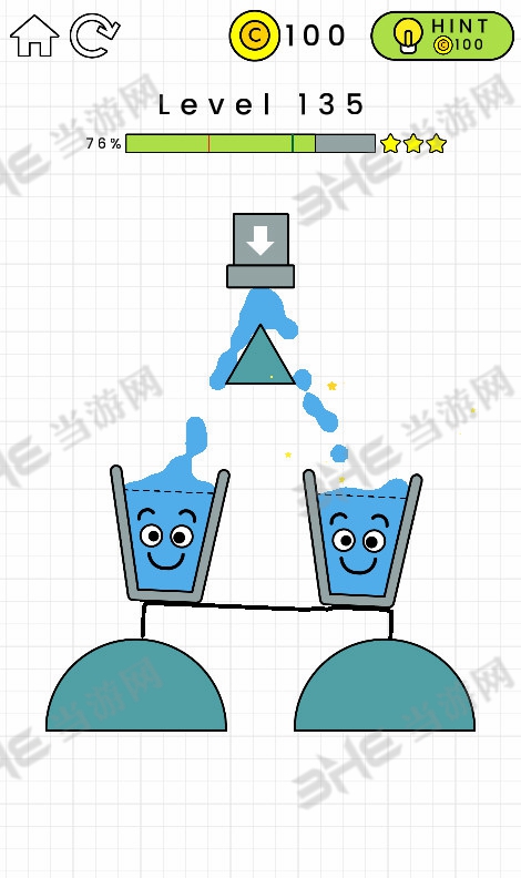 快乐玻璃杯135关图片