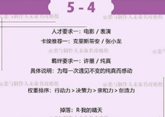 恋与制作人许墨拍摄副本第五章5-4怎么过