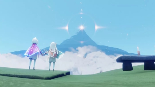 sky光遇牵手画面