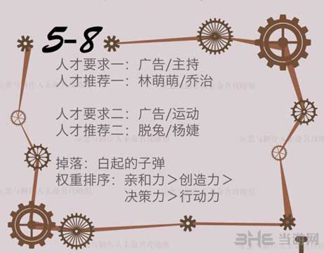 恋与制作人精英关卡5-8图片