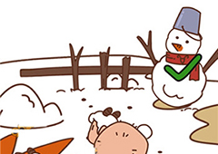 脑洞大大大春节第八关胡萝卜在哪 下雪了堆一个雪人攻略