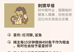 动物餐厅刺猬早餐怎么解锁 早餐作用介绍攻略