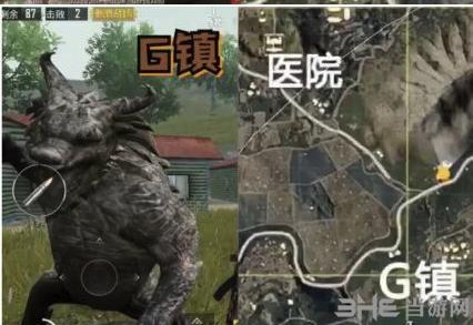 刺激战场年兽雕像位置图片7