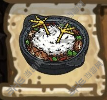 黑暗料理王黄焖鸡米饭图片