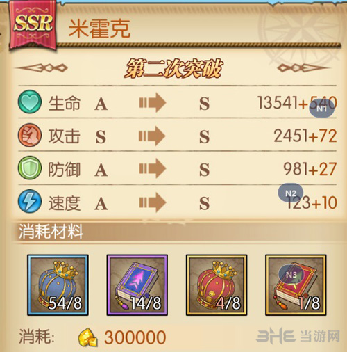 航海王燃烧意志鹰眼突破2材料图片
