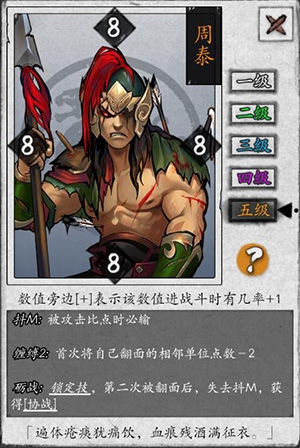 英雄爱三国周泰