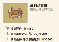 动物餐厅战利品旗帜怎么解锁 旗帜作用介绍攻略