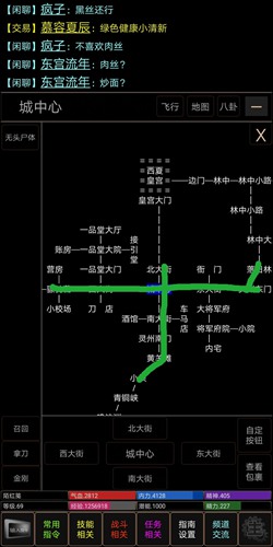 江湖英雄传mud送货路线图