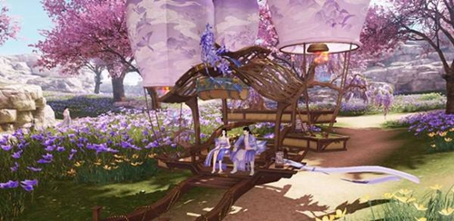 一梦江湖枕上花图