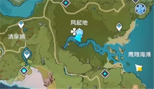 原神大伟丘位置图
