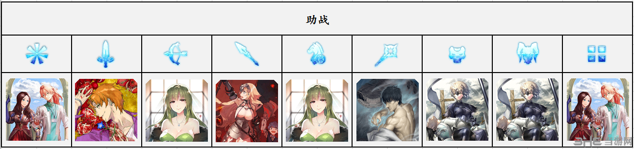 fgo赝作复刻助战图片