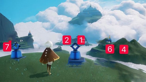 sky光遇云野动作12467
