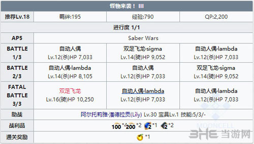 FGO星战复刻怪物来袭III2