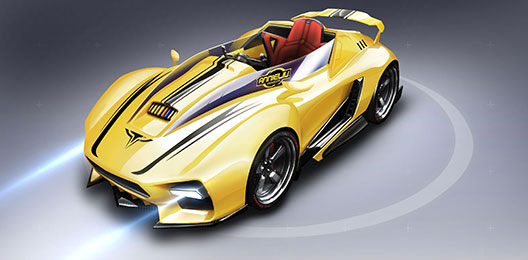 QQ飞车手游大黄蜂截图