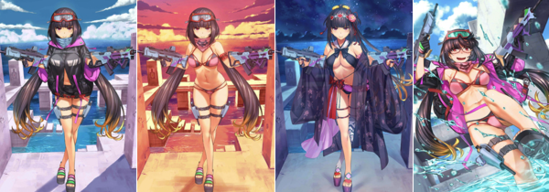 FGO泳装刑部姬从者