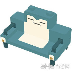 宝可梦探险寻宝卡比兽长椅图片