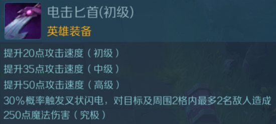 战歌竞技场电击匕首