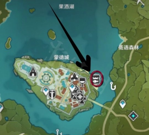 原神蒙德钓鱼协会图