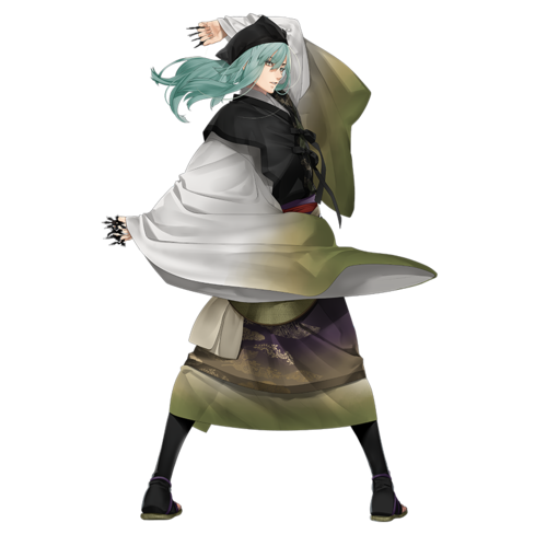 执剑之刻武士立绘图
