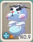 雪地土拨鼠