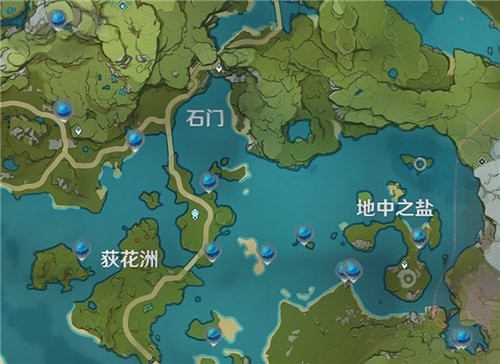 原神冰雾花位置图