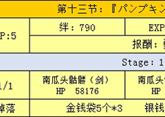fgo万圣节二期复刻第十三节配置介绍 第十三节掉落一览