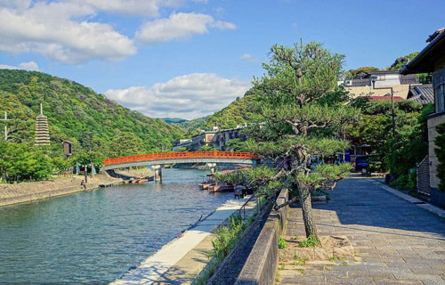 青蛙旅行宇治桥图片2