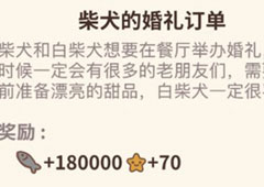 动物餐厅柴犬的婚礼有什么用 婚礼订单解锁方法