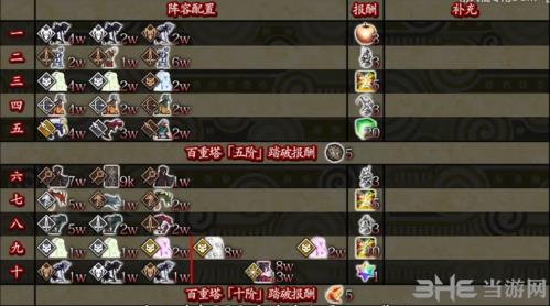 fgo百重塔配置图片1