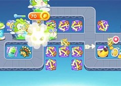 保卫萝卜4太空穿越第四十六关怎么过 通关流程攻略