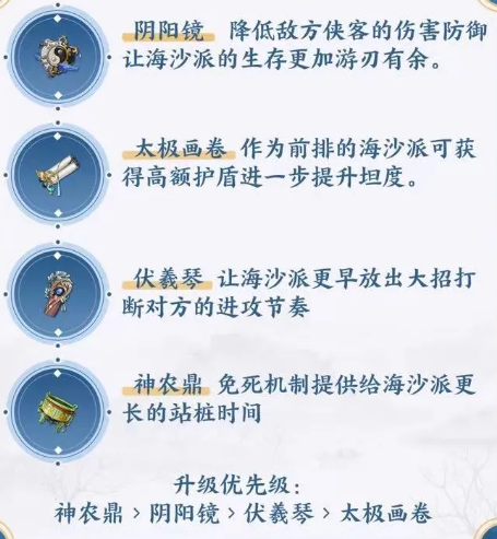 《武林闲侠》海沙派阵容搭配玩法讲解 武林5