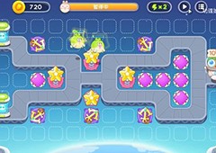 保卫萝卜4太空穿越第五十六关怎么过 通关流程攻略
